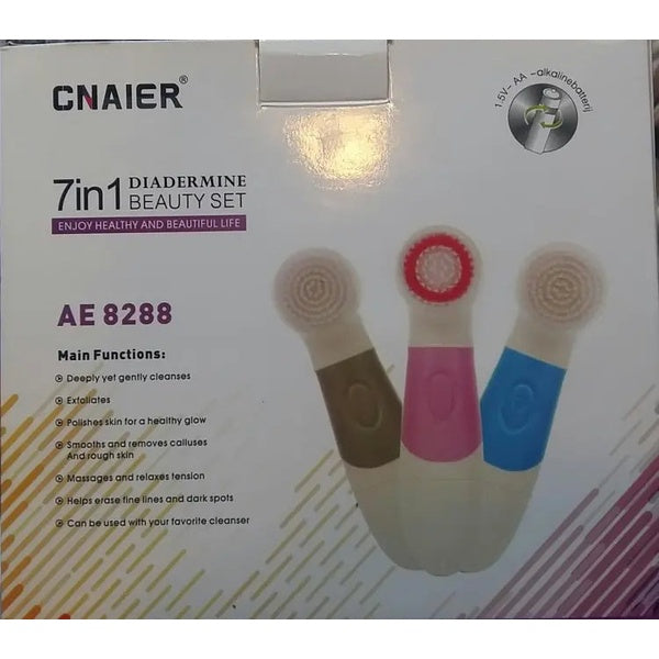 CNAIER 7 in 1 Facial Massager and Facial Cleansing Set - GlowLaa.com