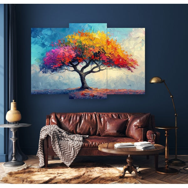 Tree Sticky Phototiles Wall Art – Tree Decor For Home & Office - GlowLaa.com