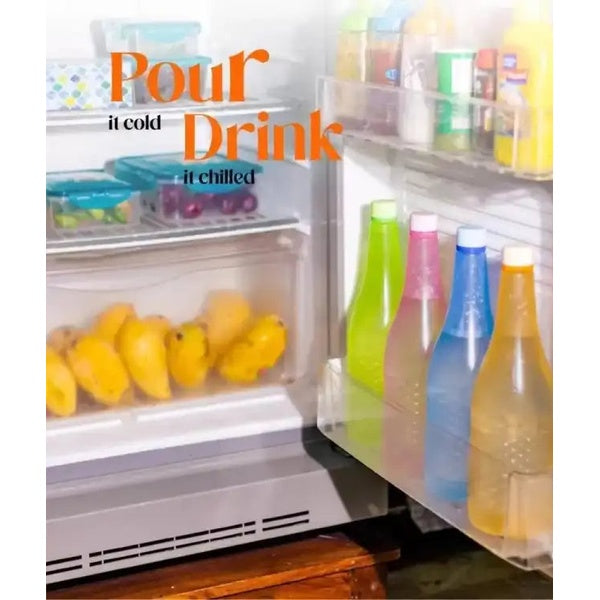 Pack Of 4 Plastic Jumbo Water Bottles SWater Drink Bottles