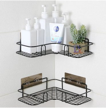 Shower, Bathtub, and Toilet Durable & Rustproof Corner Storage Organizer - WITH SCREW