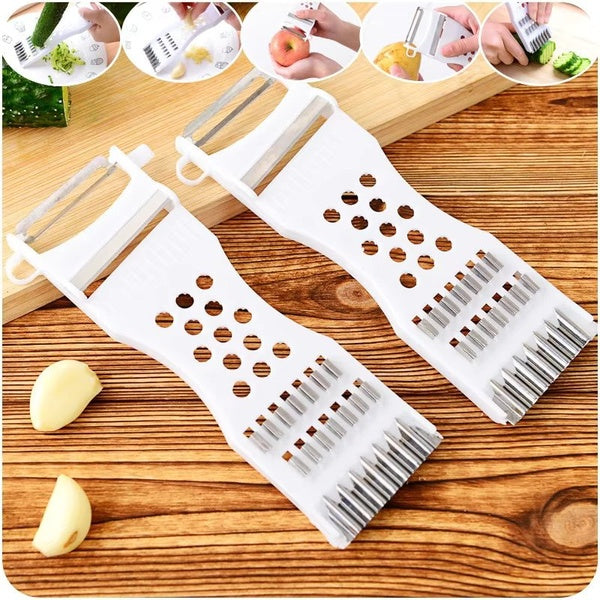 Multifunctional fruit Vegetables Peeler Grater Shredder Cutter - Pack of 3 (Random color) - GlowLaa.com