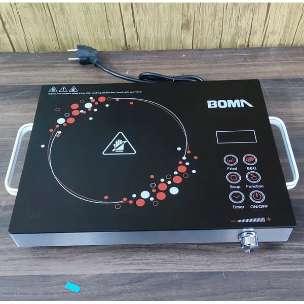 Boma BM-15 Electric Infrared Cooker Stove with 2500W Power – Efficient, Fast Heating & Durable Cooking Performance - GlowLaa.com