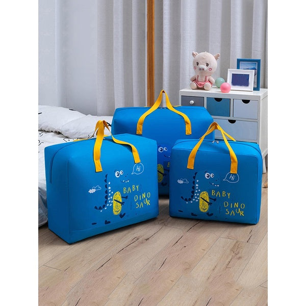 Storage Bags Cartoon Pattern Double Zipper ( random color ) - GlowLaa.com