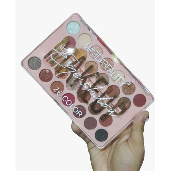 Warda Beauty 26 colors Matte Long Lasting Pigmented Eyeshadow palette