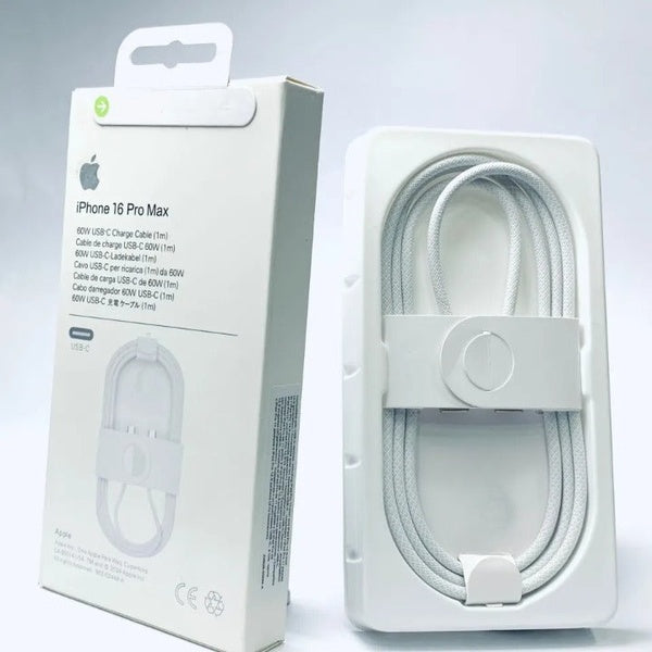 Apple USB-C 60W Fast Charging Cable (1m) – High-Speed Power - GlowLaa.com