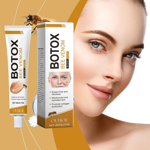 Bee Venom Botox Face Cream – Whitening, Anti-Aging & Deep Moisturizing Skincare for Bright, Smooth & Hydrated Skin - GlowLaa.com