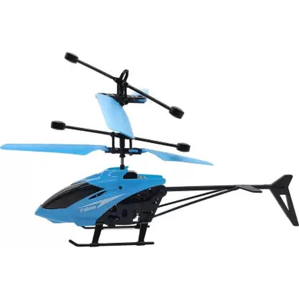 Rechargeable Flying Hand Sensor Control Helicopter | Sensing flight with lights, Hand Sensor Controlled Aircraft, Withstanding impact and playing (Random color)