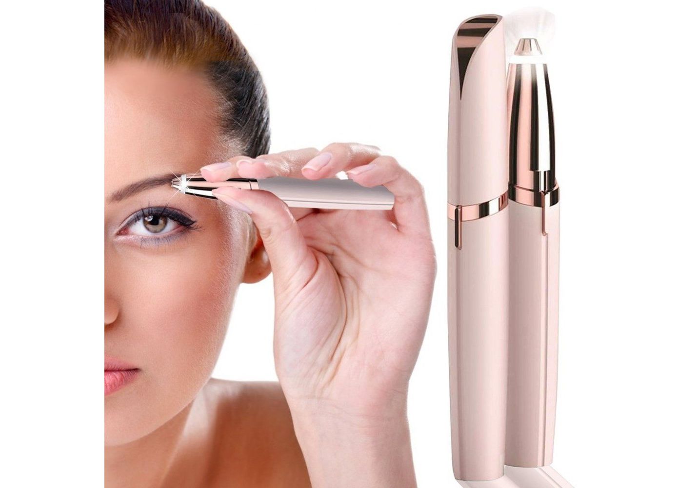 Flawless Brows Eyebrow Hair Remover Machine - (chargeable )