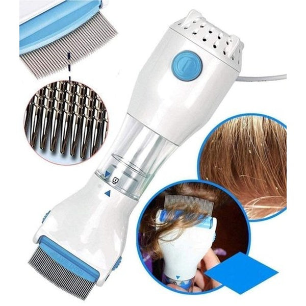 Electric Anti Lice V Comb Machine Smart, Compact and Sleek Design (with box) - GlowLaa.com