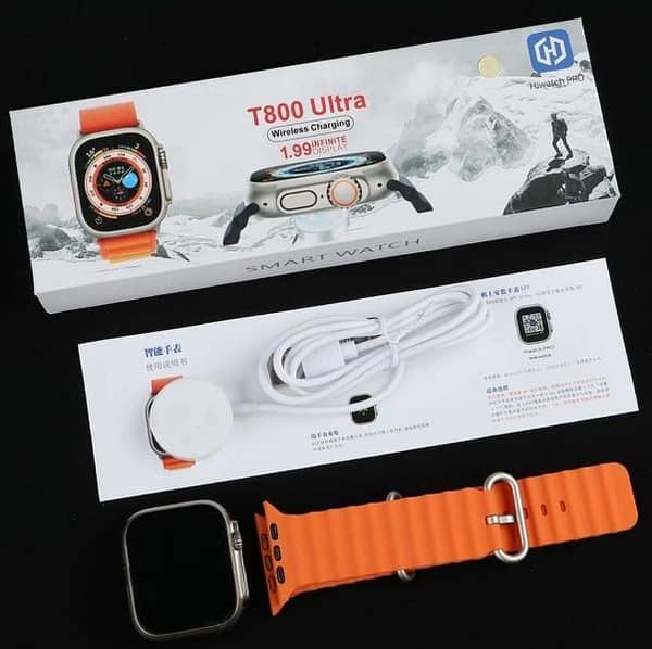 (Pack of deal ) i8 ultra max & t800 ultra Smart Watch (random color)