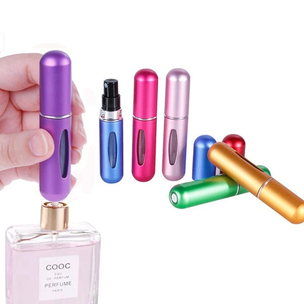 Portable Refillable Mini Perfume Atomizer Bottle (Random Color) - GlowLaa.com