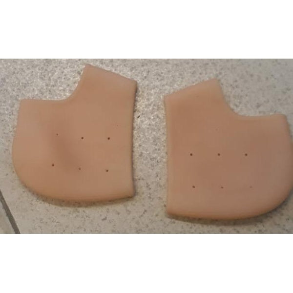 half Heel Pain Anti Crack Silicone Set - Anti Crack For Pain Relief Unisex - GlowLaa.com