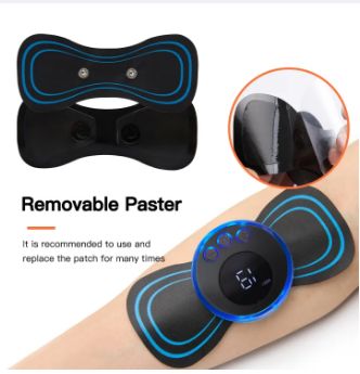 Mini Body Massager Pulse Neck Pain Relief EMS Butterfly Body Massager Men & Women
