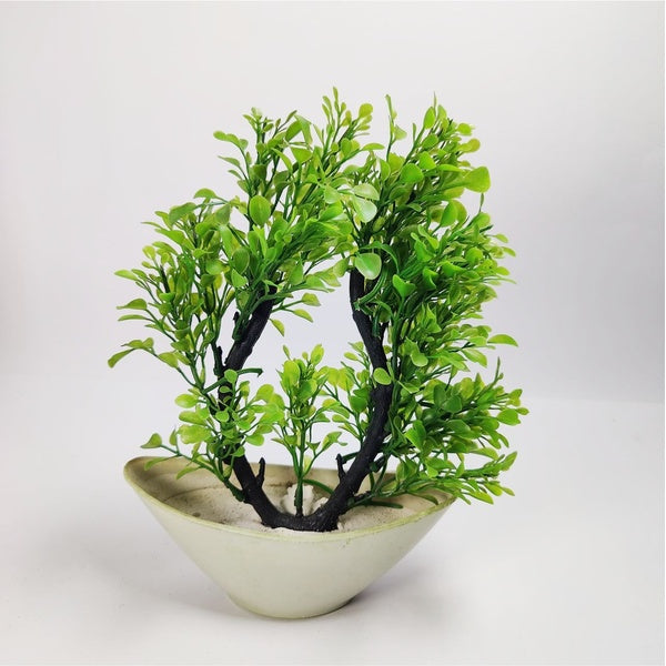 Artificial Bonsai Tree Decoration Piece - GlowLaa.com