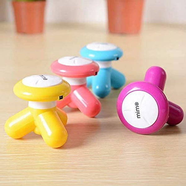 Mini Handled Wave Vibrating Massager Full Body Massager Electric/USB (Random Color) - GlowLaa.com
