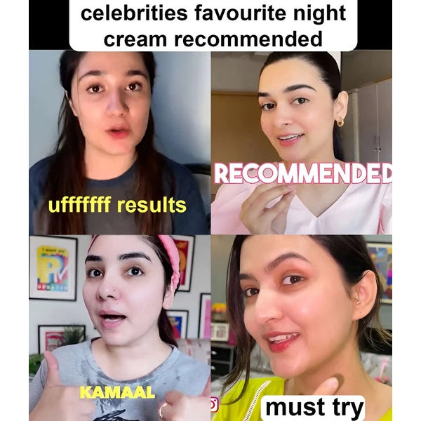 Night Cream for Bright, White and Clear Skin - GlowLaa.com