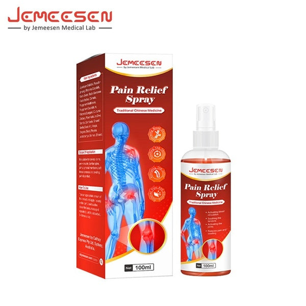 Original Jemeesen Instant Pain Relief Spray Rheumatoid Arthritis Knee Pain Relief Muscle Pain Joint Sprain Orthopedics Medical Soot Spray - GlowLaa.com