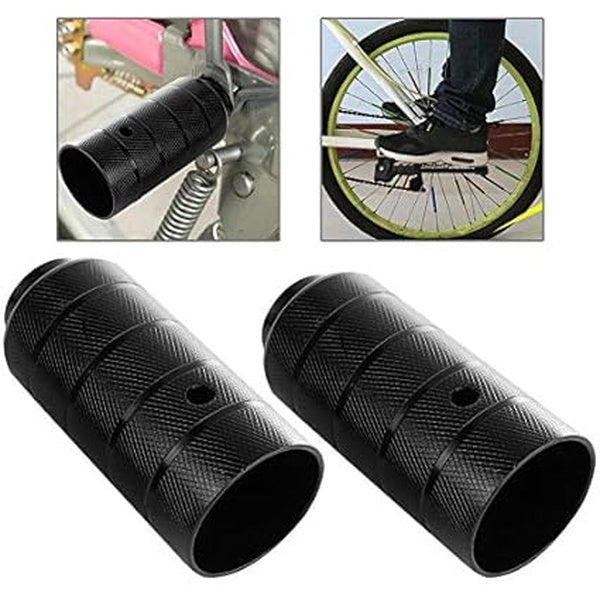 Bicycle Axle Foot Rest, Bike Stunt Pegs Footrest Pedal - 2 Pcs - GlowLaa.com
