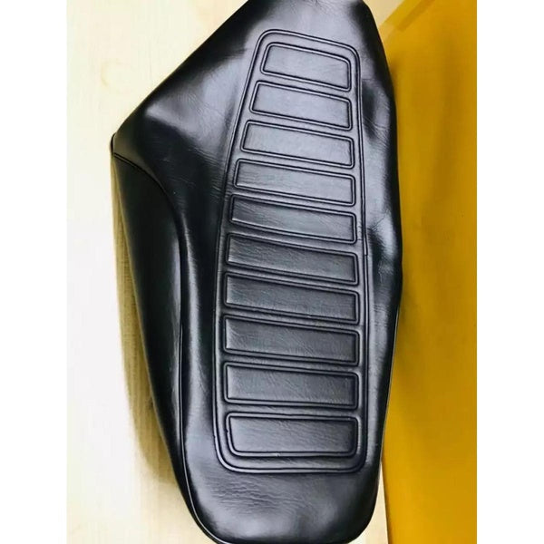Motor Bike Comfortable Seat Cover Black For CG 125 Bike | Best Quality Seat Cover For CG-125 Motorcycle ( Random Design ) - GlowLaa.com