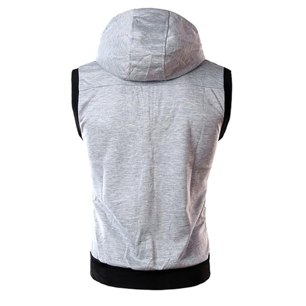 Pack of 2 Jaqueta Front Zipper Sleeveless Hoodies | 2 Pieces | New Jet Collection Upper - M - GlowLaa.com