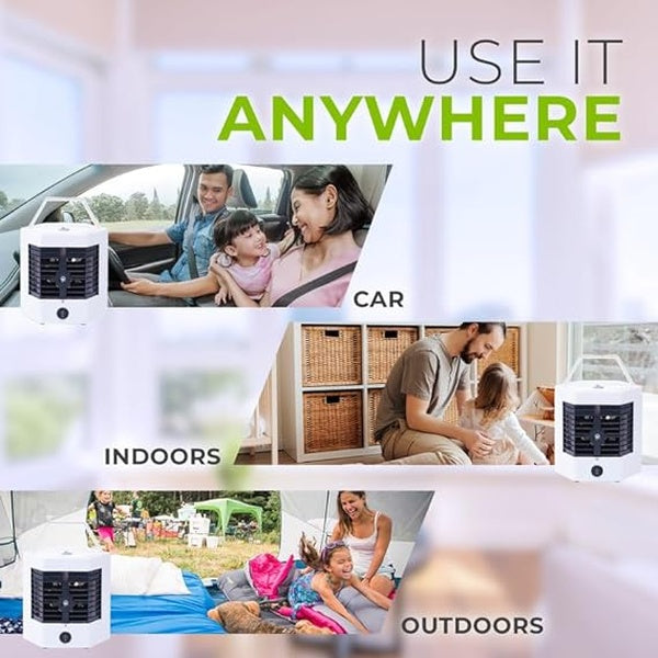 Arctic Air Ultra Pro Evaporative Air Cooler Fan - Portable 4-in-1 Cooling Solution with Humidifier, Air Purifier, and Adjustable Airflow - Effortless Cooling and Enhanced Comfort - GlowLaa.com