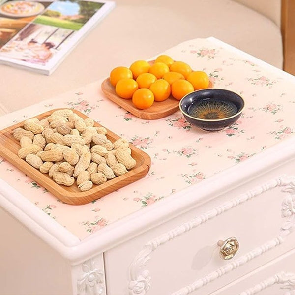 Refrigerator Mats Shelf Liners Fridge Mats Drawer Table (- size 45x160cm - multicolor/random design) - GlowLaa.com