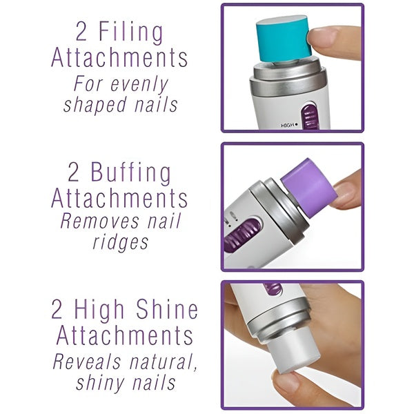 NAKED Nails Electronic Manicure Tool - GlowLaa.com