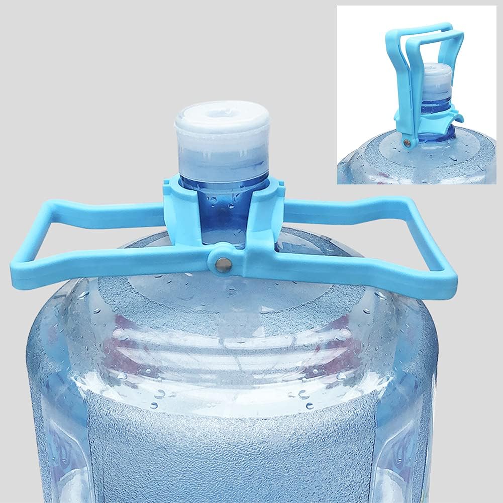 Water Bottle Carrier Lifter, 19 L water bottle handle Advanced Ergonomic Drinking Water Bottle Handle Anti-Slip Easy (random color)