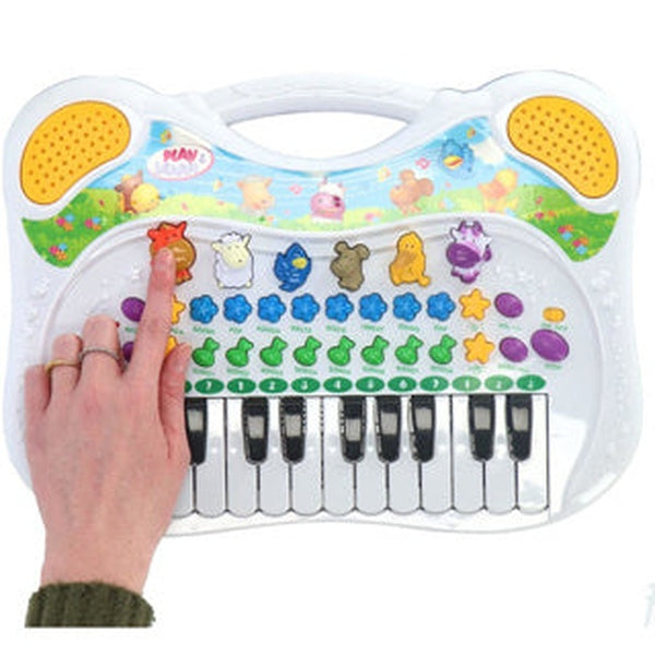 Electronic keyboard - Baby Musical Educational Animal Sound Toy Piano - GlowLaa.com