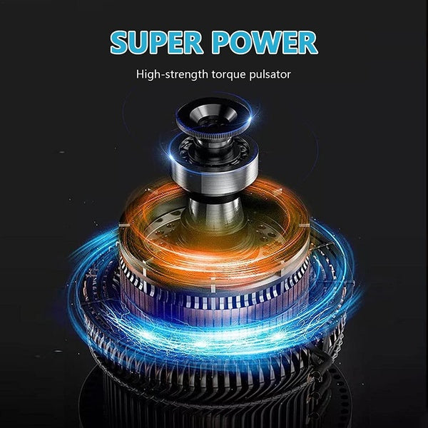 Mini Washing Machine Portable Ultrasonic Turbine Washer - GlowLaa.com