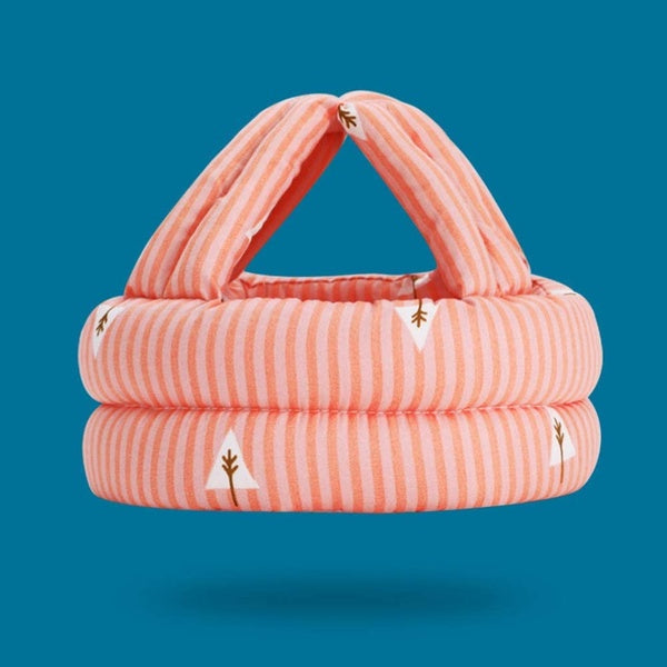 Baby Head Protector Crawling - Baby Safety Helmet & amp Walking Helmet (Random Color/Design) - GlowLaa.com