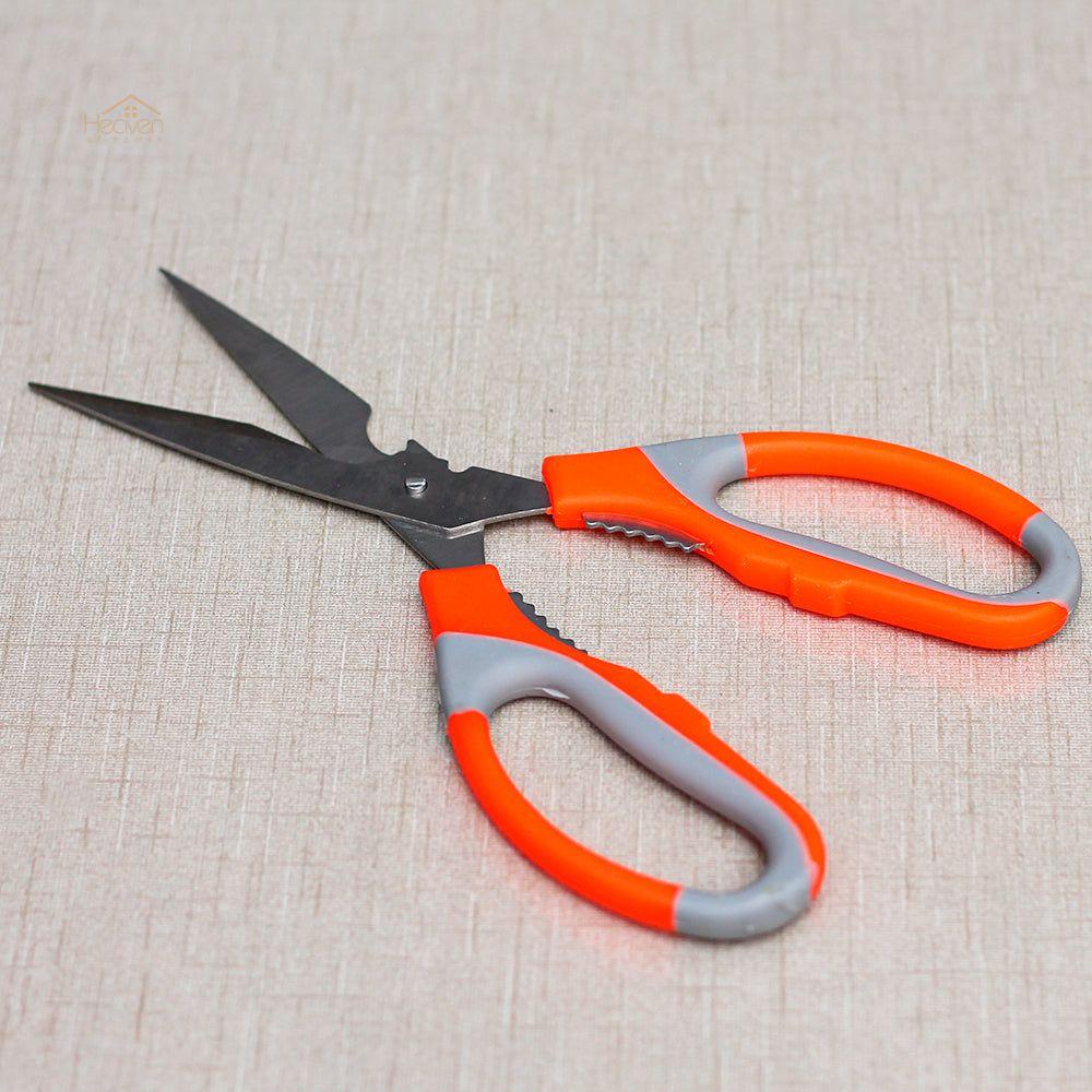 Stainless Steel Kitchen Scissors Multipurpose Meat Vegetable Cutting Scissors Chicken Bone Scissor Can Opener, Multi Chicken Bone Scissor