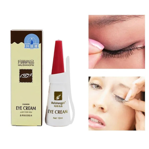 Clear Eyelash Glue Waterproof Lash Glue | Mink Eyelashes Glue | Eye Lash Adhesive Eye Cream - GlowLaa.com