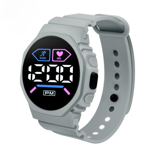 Digital Wrist Watch | Wrist Watch For Men | Wrist Watch For Boys | Wrist Watch For Kids | Best Quality Wrist Watch with Digital Display - Cell Operated Watch - Silicone Watch ( Without Box ) - GlowLaa.com