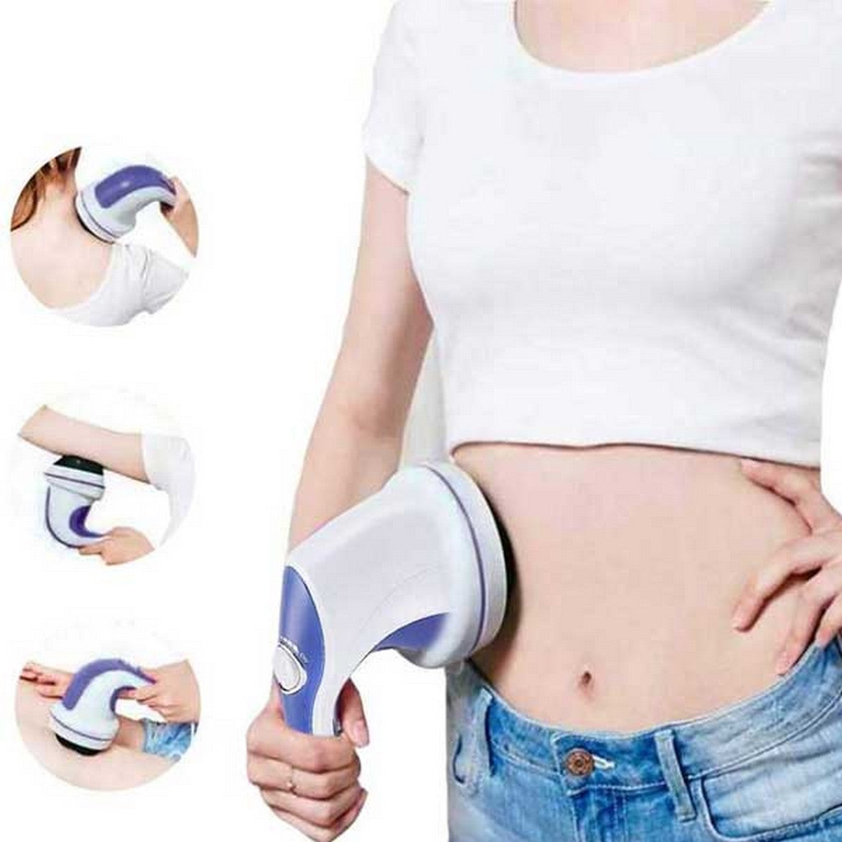 Relax and Spin Tone Body Massager (3in 1)