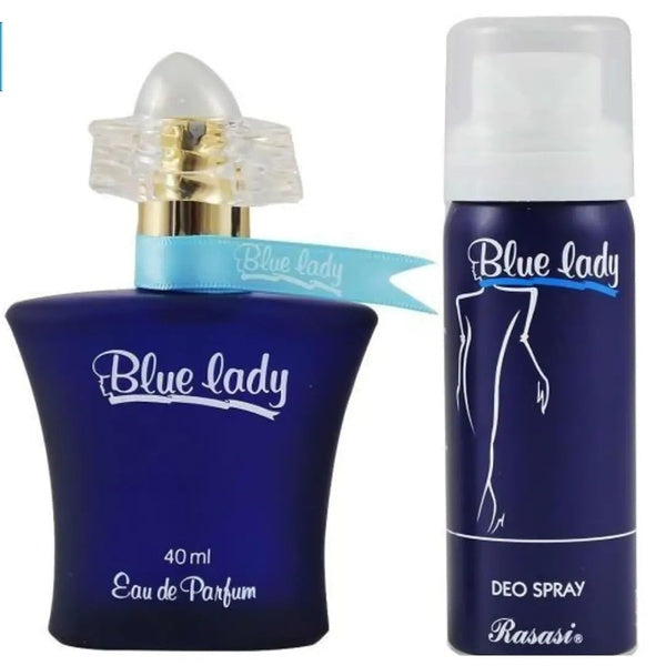 Combo Pack Blue Lady sellon Perfume & Deo Spray 40ml Perfume body spray 50 ml) - GlowLaa.com