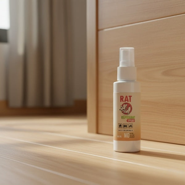 Rat Repellent Spray 50ml – Natural, Safe & Non-Toxic Rodent Deterrent for Home, Kitchen, Car, and Storage Areas - GlowLaa.com