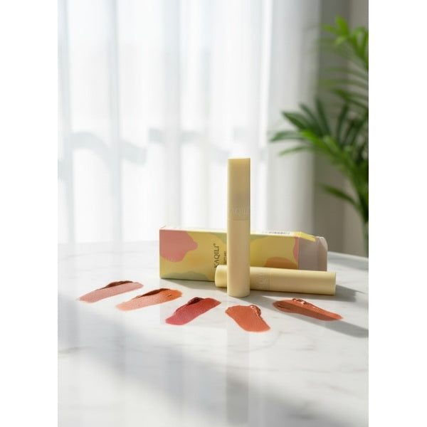 Kaqili Soft Mist Lipgloss – Velour Air Lip Glaze, Lightweight Matte Finish, Long-Lasting Hydration & Smooth Texture – Shades 1, 2, 3, 4 - 1 - GlowLaa.com