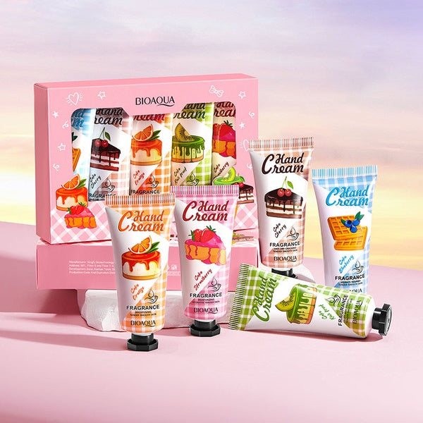 Pack Of 05 - Bio Aqua Hand Cream Set | Best Quality Hand Cream Set | Cream For Skin - GlowLaa.com