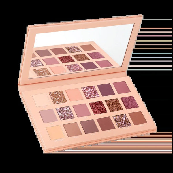 HUDA Beauty Nude Eyeshadow Palette (18 Colors Eyeshadow Palette) - GlowLaa.com