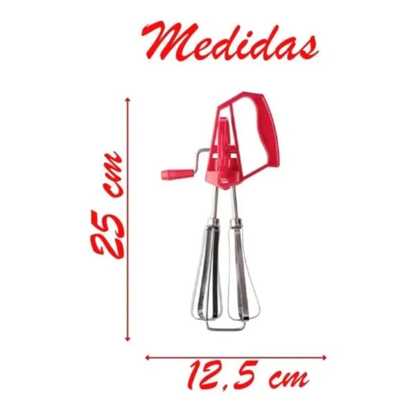 Cycle Beater, dough mixer cake kitchen stainless steel (random color ) - GlowLaa.com