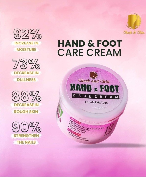 Hand & Foot Care Cream Moisturizes And Protect Sensitive Skin
