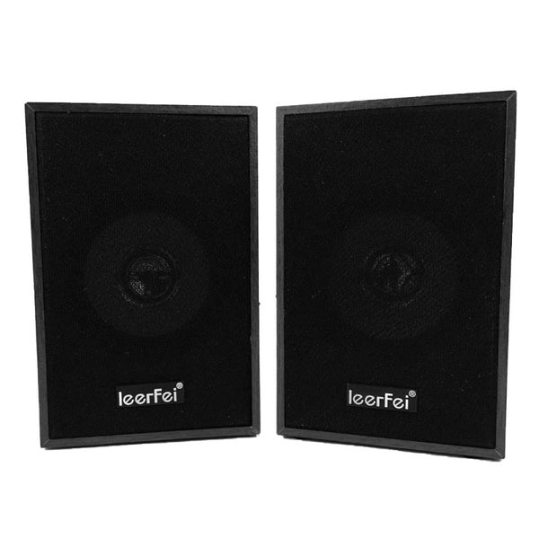 Leerfei Mini Digital Speaker | Leerfei E-1077 Speaker | Best Quality Speaker | Best Portable Speaker ( Black ) - GlowLaa.com