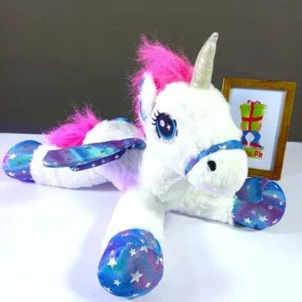 Unicorn 25cm Plush Toy - Stuffed Unicorn Toy For Kids | Unicorn Toys For Babies - Random Color - GlowLaa.com