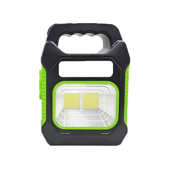 JY-978A Solar portable lamp multi functional for outdoor Hiking long Range light(random color)