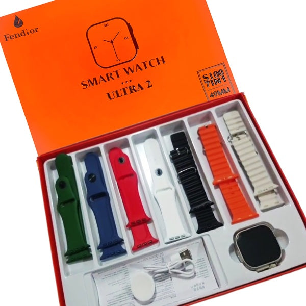 Ultra 2 Smart Watch - Smartwatch With 2.1inch Full Touch HD Display, Bluetooth Calling And Sleep Monitoring