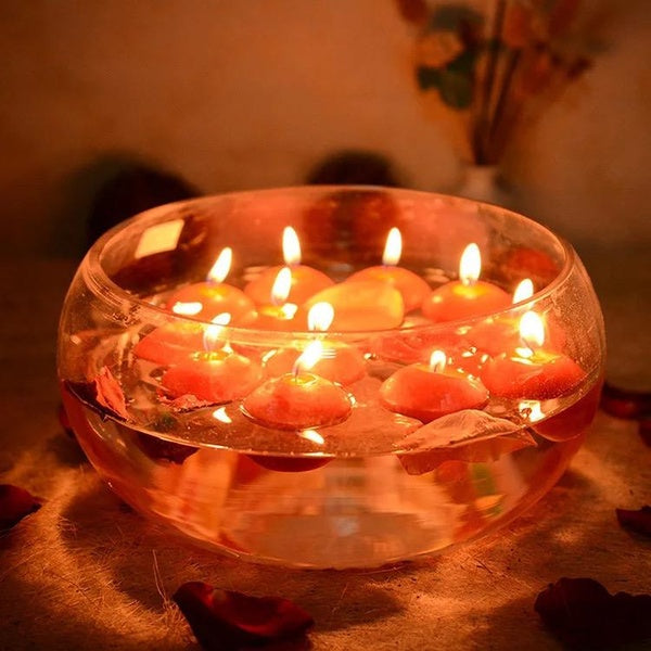 Floating candles .. pack of 12 - GlowLaa.com