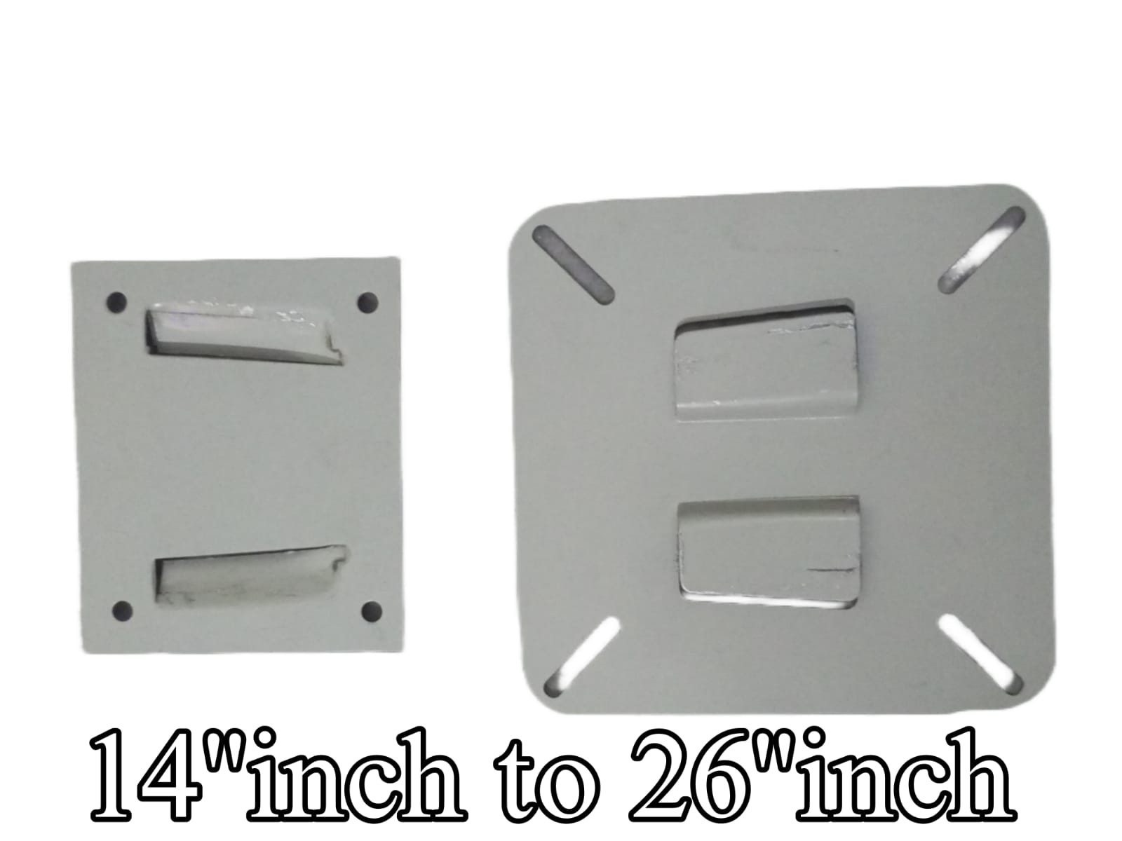 14 inch to 26 inch LCD Led TV wall bracket holder / wall mount / fixed flat panel / free nut bolts