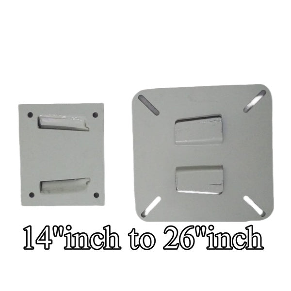 14 inch to 26 inch LCD Led TV wall bracket holder / wall mount / fixed flat panel / free nut bolts
