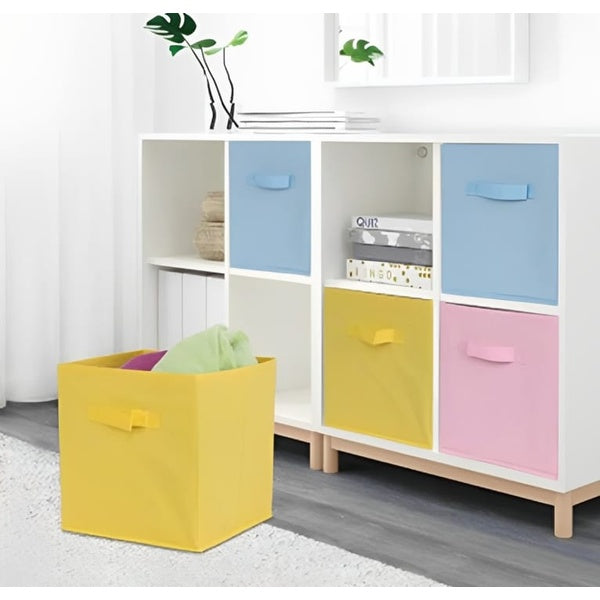 CUBE BOX SPACE SAVER STORAGE BOX (random colors) - GlowLaa.com